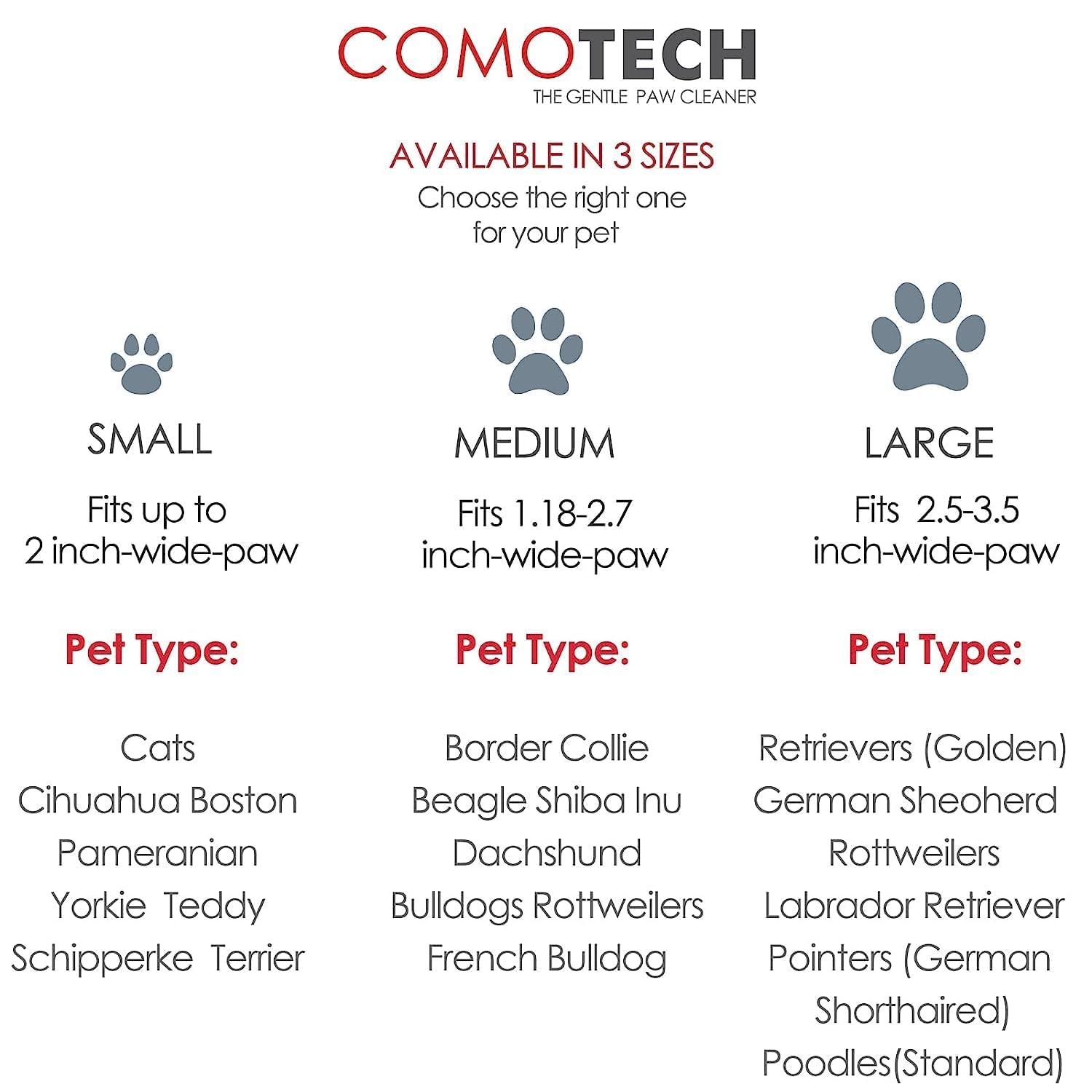 Professional 7 in 1 Dog Paw Cleaner for Dogs & Cats - Includes 1 Portable Paw Washer, 1 Bath Brush, 2 Dog Toothbrushes and 3 Absorbent Towels Note: Fits Paws up to 2 Inches Wide (Small, Black)