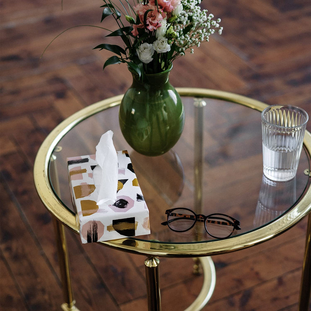 12" Inch Round Glass Table Top 1/2" Thick Tempered Beveled Edge by Fab Glass and Mirror
