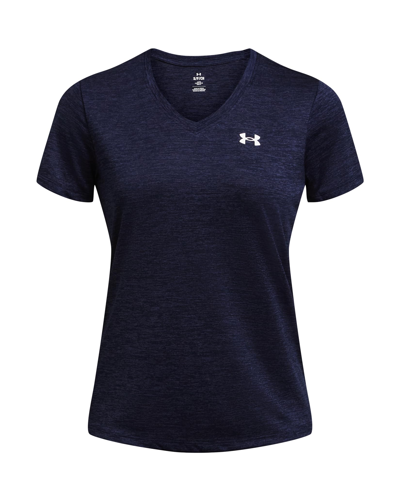 Under Armour Women's Tech Twist V Neck Short Sleeve T-Shirt