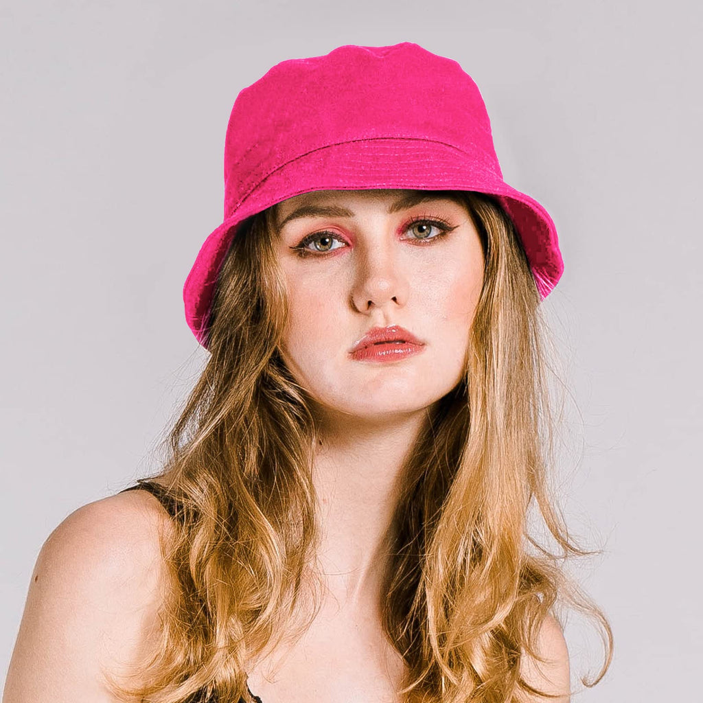 Rosoz 1 & 2 Pack Bucket Hat for Women Men Summer Travel Beach Sun Hat Outdoor Cap Unisex Bucket Hats