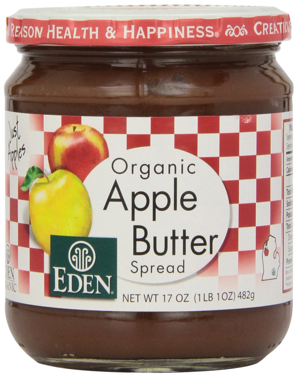 Eden Foods Organic Apple Butter, 17 OZ