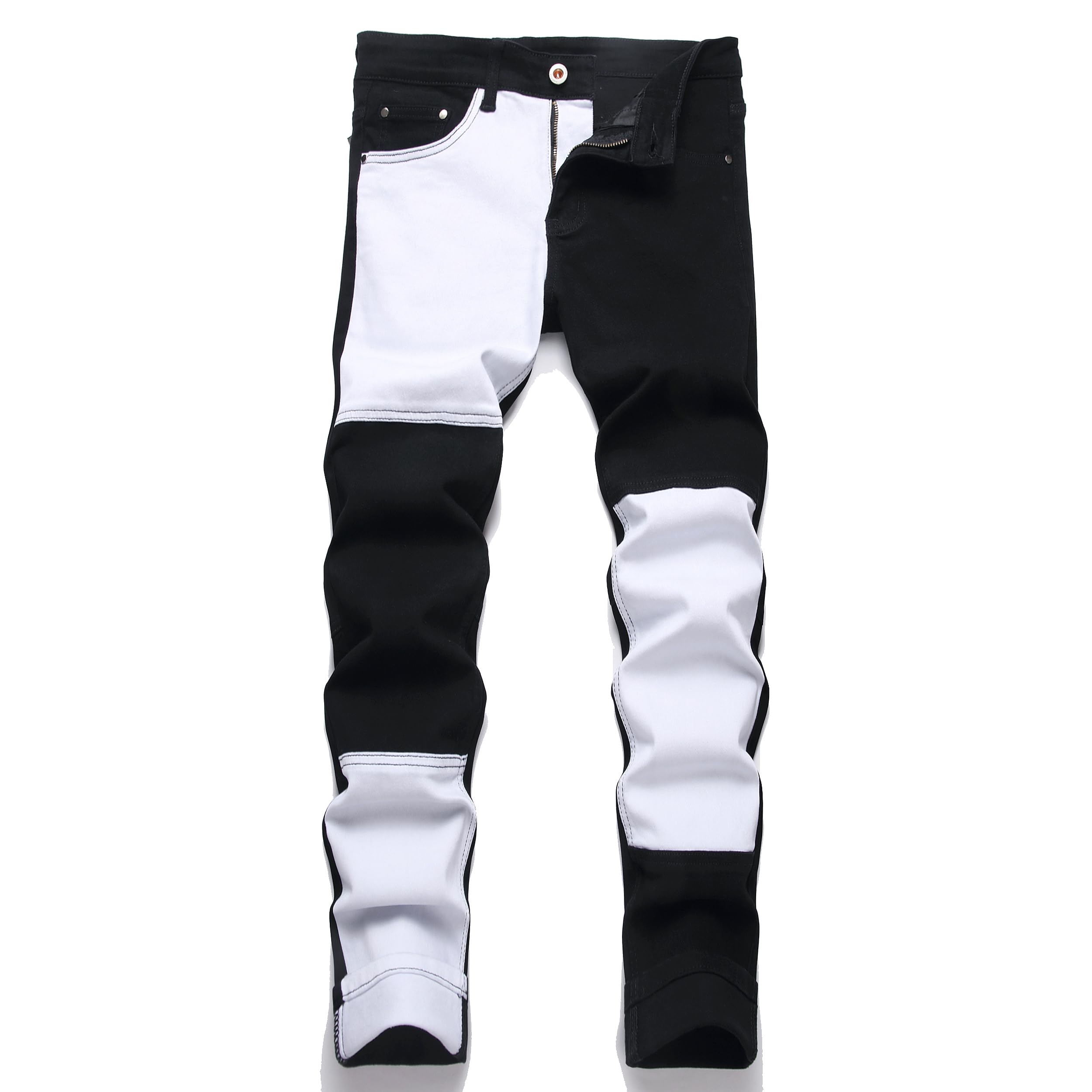 RXXKKK Men's Regular Slim Fit Jeans