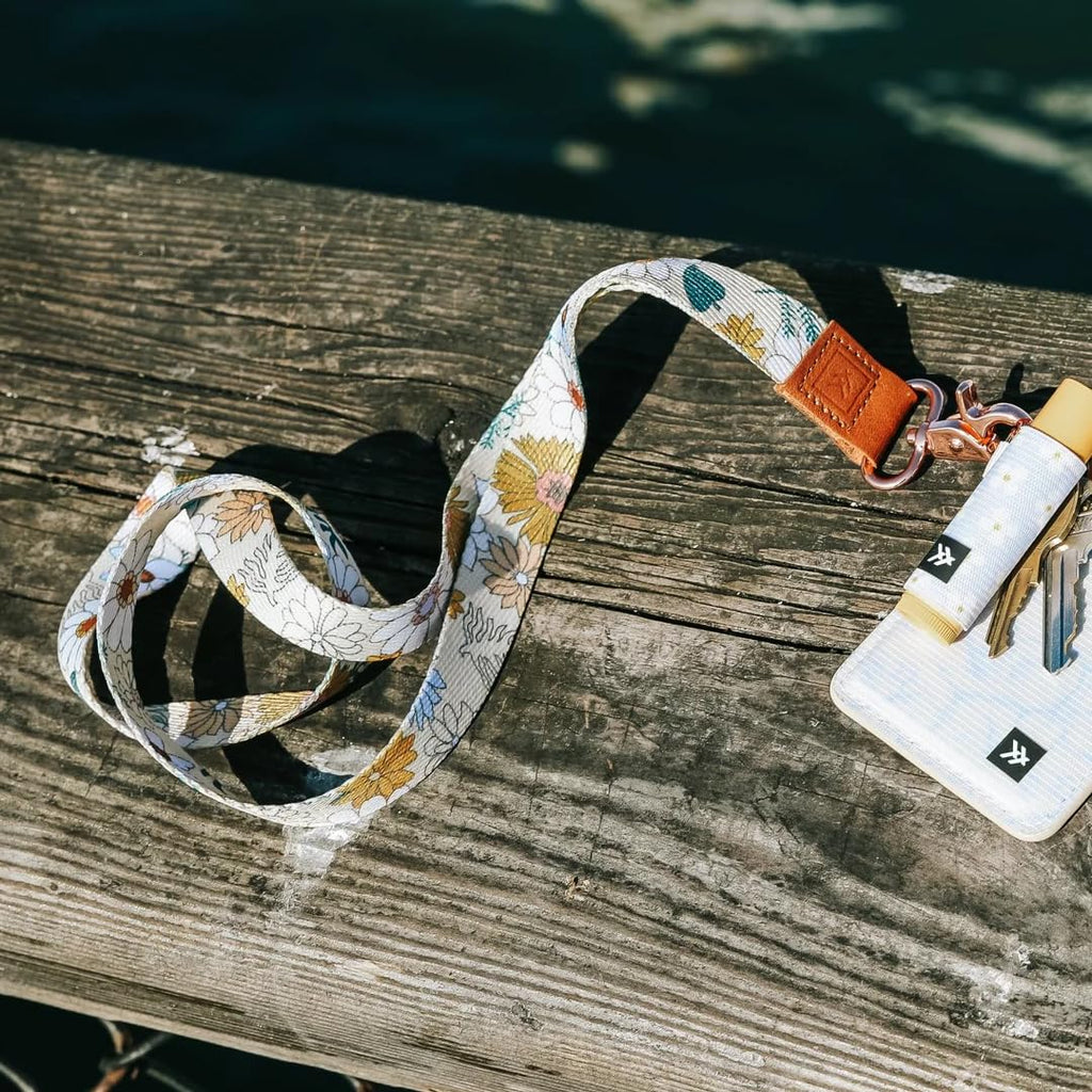 Thread Wallets Cool Neck Lanyard for Men & Women, Cute Key ID Badge & Wallet Holder