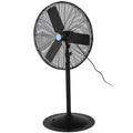 iLiving ILG8P30-72 Commercial Pedestal Floor Fan, 30-Inch, Industrial Heavy Duty Floor Standing Fan with 7261 CFM, Perfect for Home, Shop, Bedroom, Gym, Garage, Black