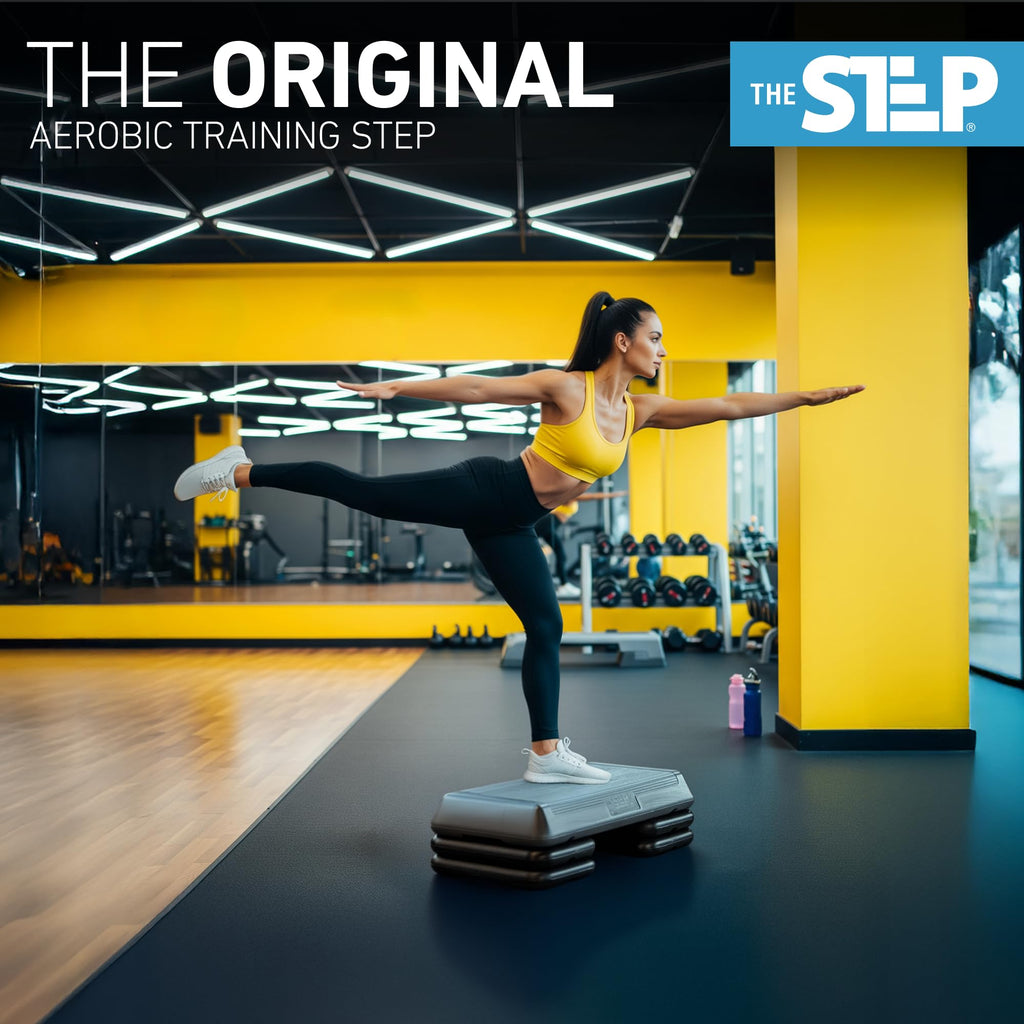 Freestyle STEP Exercise Step Platform, Circuit Size Stepper for Exercise at Home
