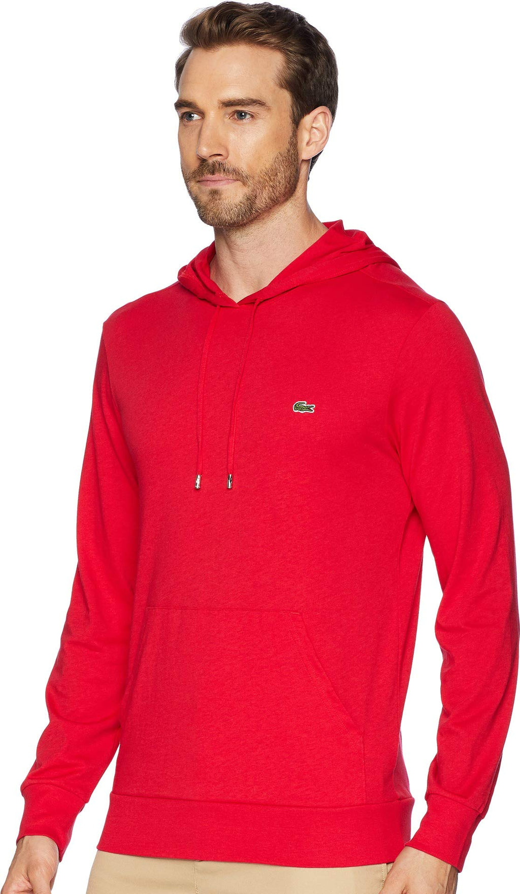 Lacoste Men's Long Sleeved Hooded T-Shirt