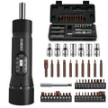 coobeast 13Pcs Preset Torque Screwdriver with S2 Bits, 1/4” Drive Torque Wrench Screwdriver Set for Maintenance, Tools, Bike Repairing and Mounting, Inch Pound Torque Range 10-70 In-lb