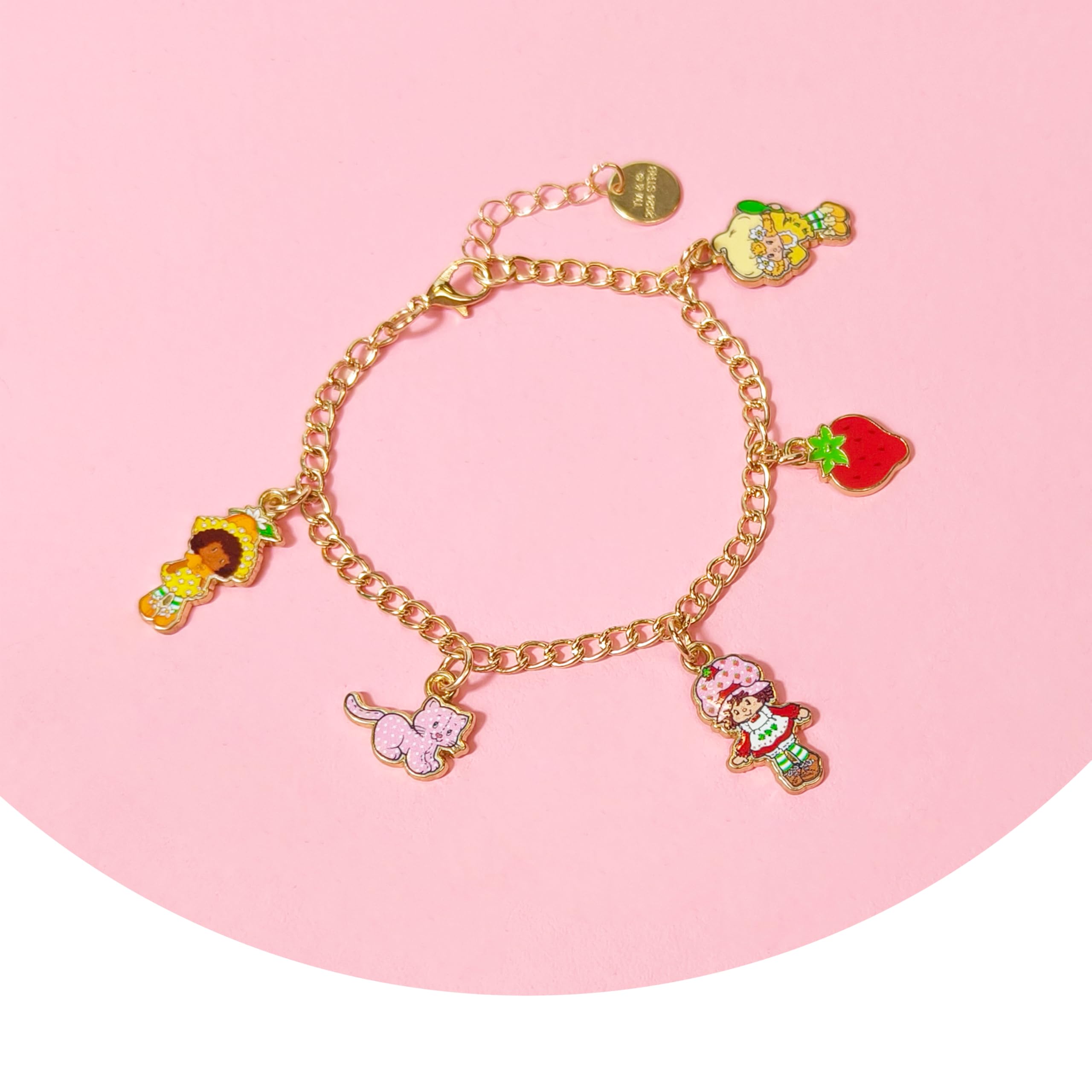 LUV HER 7" Minecraft Bracelet with 4 Metal Charms - Minecraft -Ages 3+