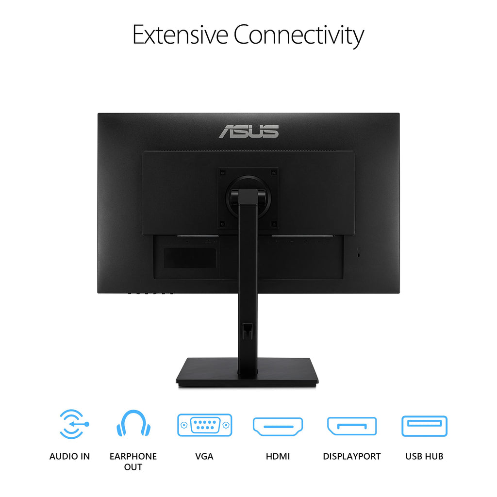 ASUS 22” Eye Care Monitor (VP229QF) – 100Hz, IPS, Full HD, 99% sRGB, Frameless, Adaptive-Sync, DisplayPort, HDMI, Low Blue Light, Flicker Free, Wall Mountable, 3 yr Warranty
