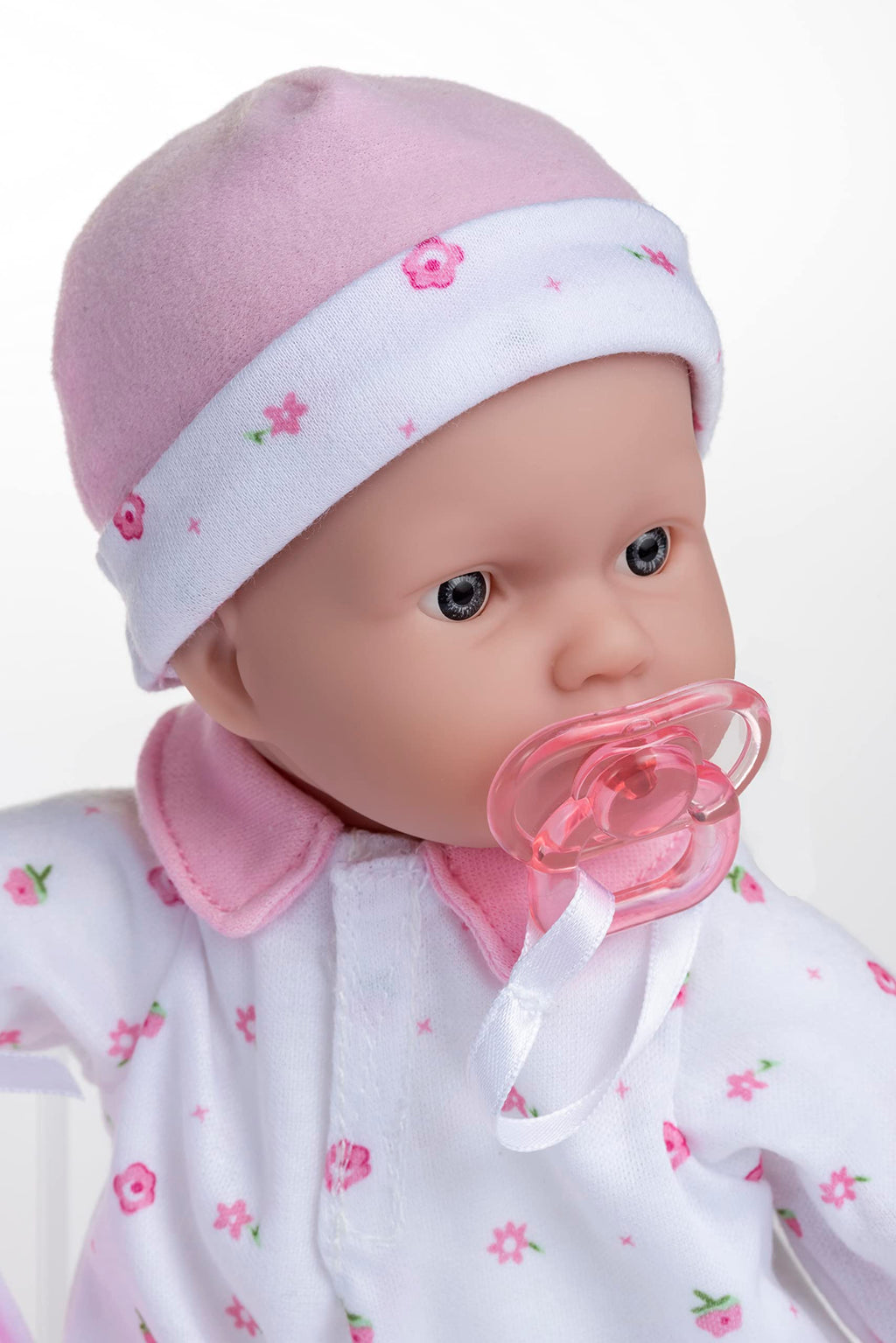 JC Toys La Baby Caucasian Baby Doll Set – 11 Inch Soft Body Doll with Accessories Including a Removable Blue Outfit – Small Baby Doll Toy for Children 12 Months and Older
