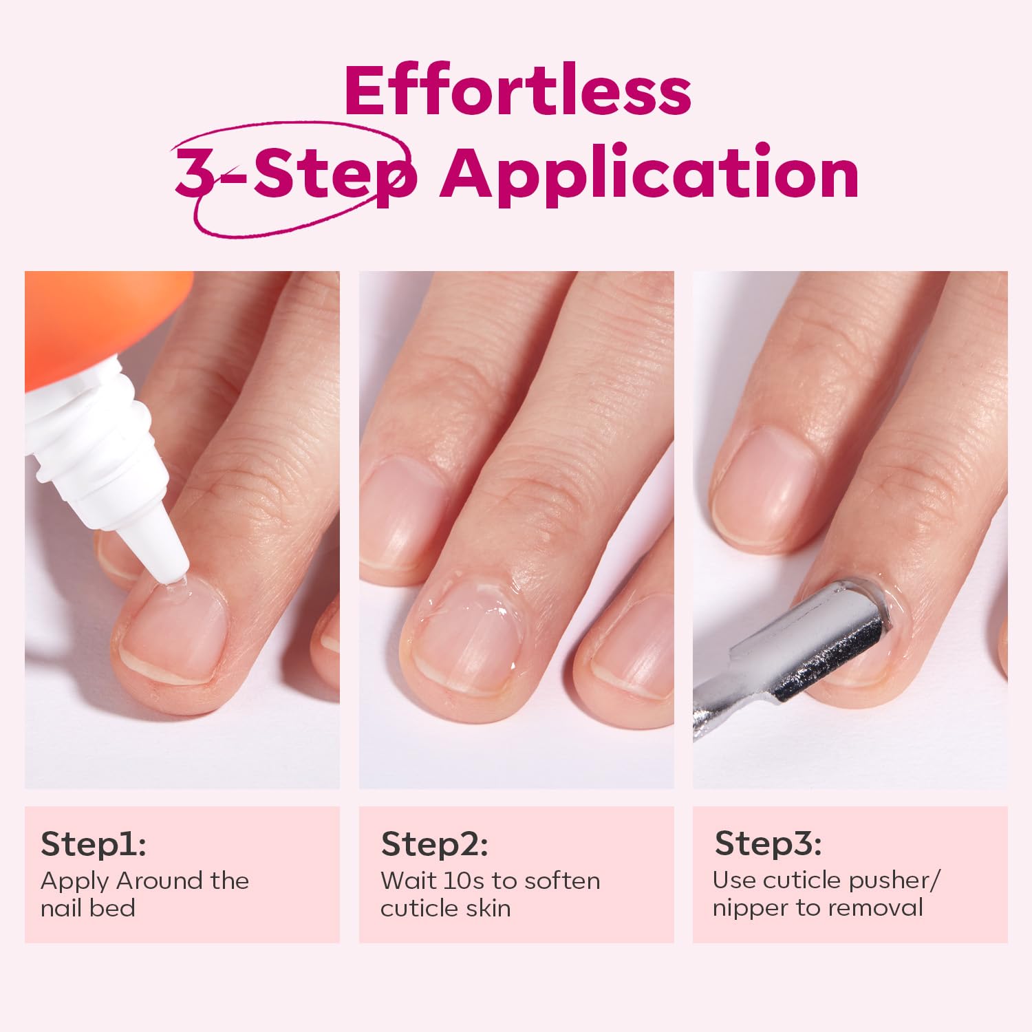 Modelones Cuticle Remover Kit Cuticle Remover Liquid & Cuticle Oil Pen Nail Kit w/Cuticle Trimmer Nail Stuff & File Cuticle Pusher & Nippers Manicure Kit for Women Nail Tools Manicure Set Nail Care