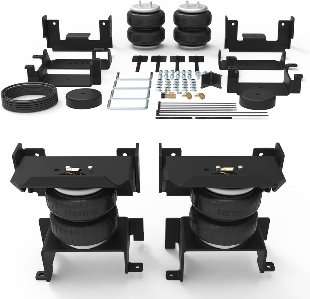 RETRUE Rear Air Bags Suspension Kit for 2015-2026 Ford F150 Truck Towing, 5000 Lbs of Load Leveling Capacity, Replacement for Firestone 2582 Ride Rite Airbags for Trucks Rear Suspension