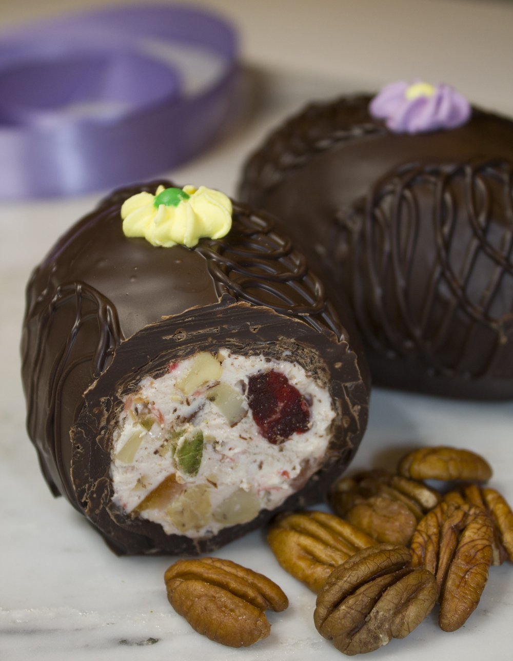 Philadelphia Candies Marshmallow Nut Egg, Milk Chocolate 4 Ounce