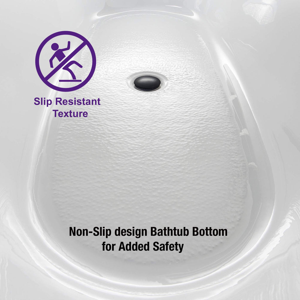 WOODBRIDGE B0006-C Bathtub, Chrome