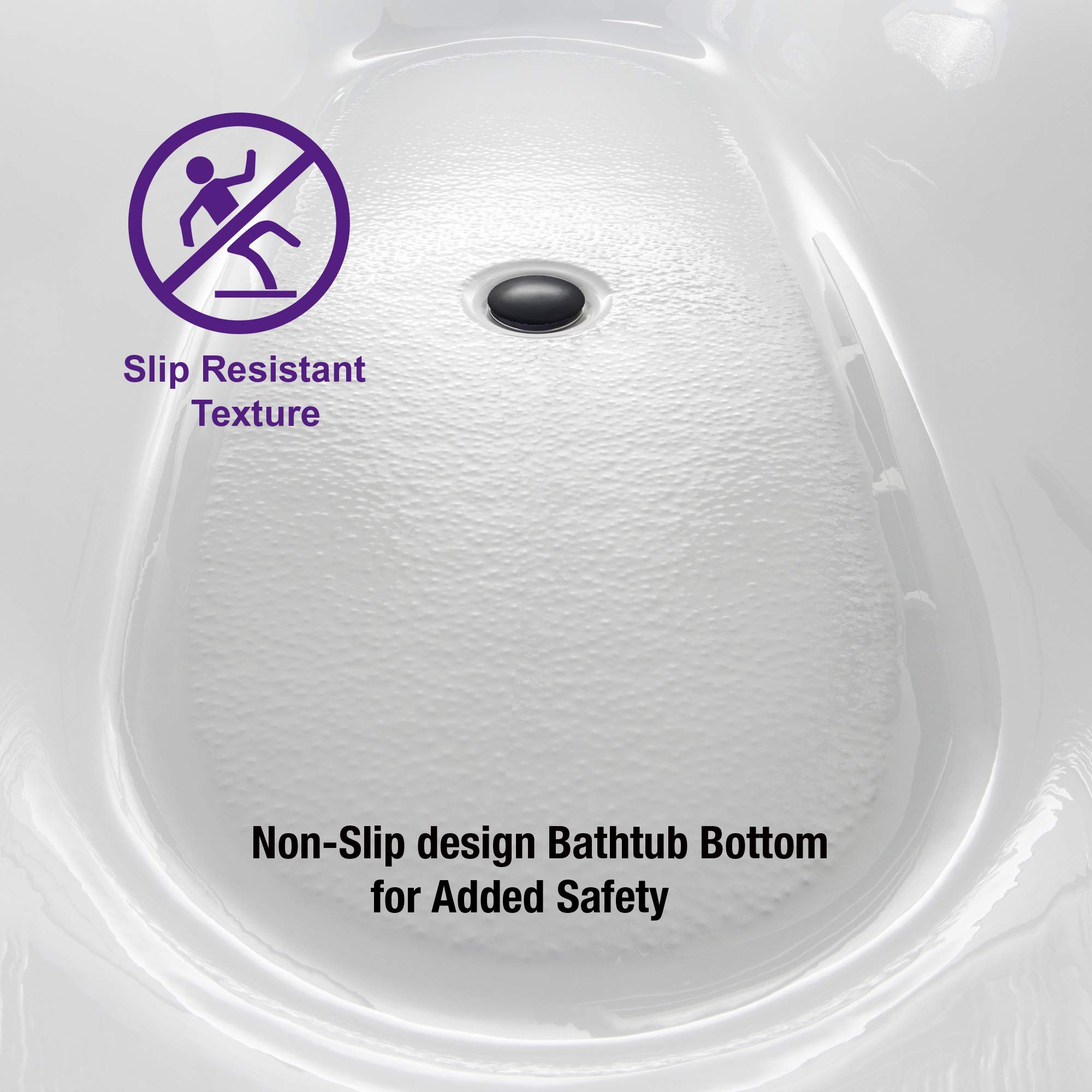 WOODBRIDGE B0006-C Bathtub, Chrome