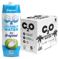 C2O - Coconut Water with Ginger, Lime, & Turmeric (12 Pack) - Made with Fresh Coconut Water - Plant Based - Non GMO - Canned Water - Natural Hydration, Electrolytes, & Potassium - 12 Cans, 17.5 FL OZ