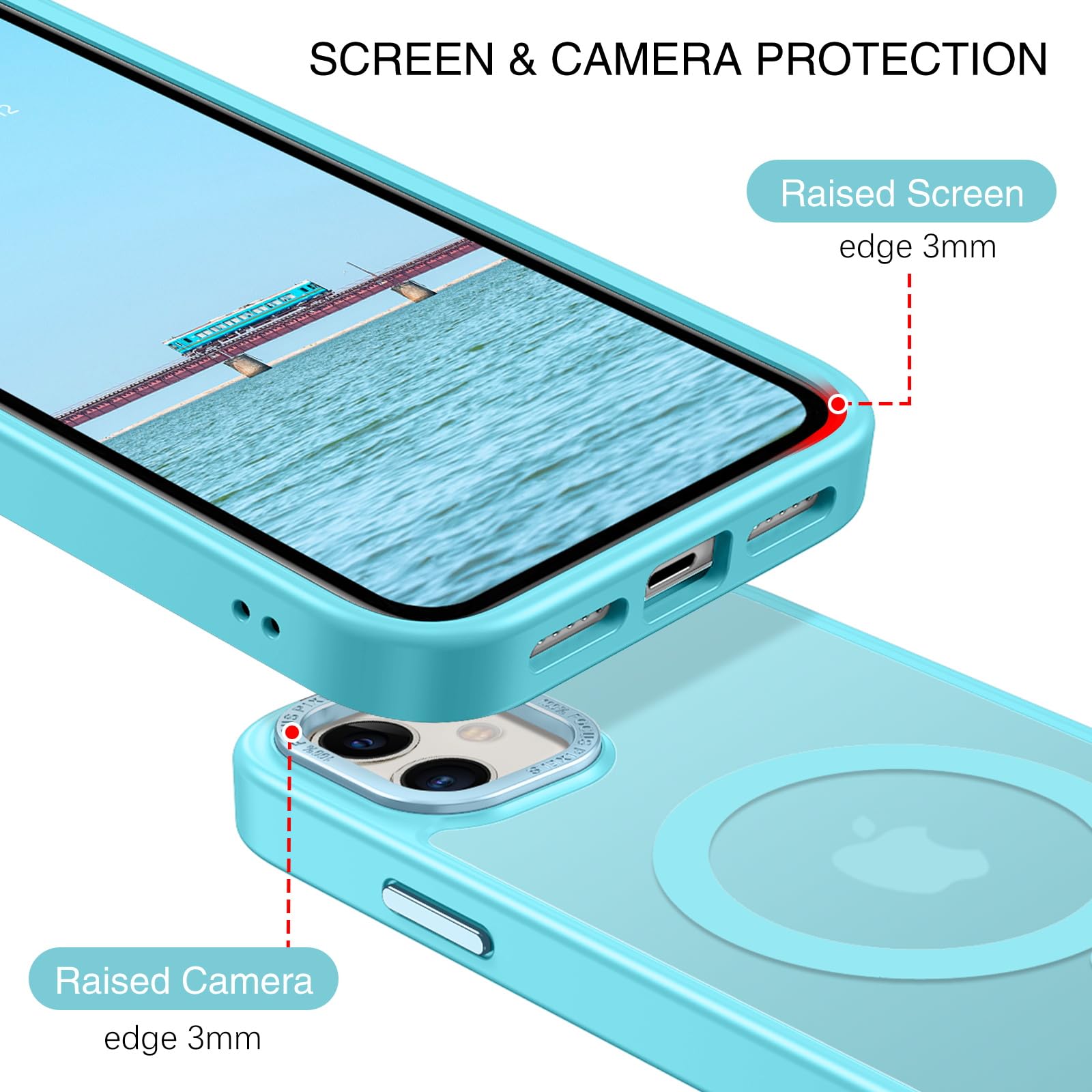 BENTOBEN for iPhone 11 Phone Case, Phone case for iPhone 11 Magnetic Case [Compatible with Mag Safe] Translucent Matte Slim Shockproof Anti-Fingerprint Protective Cover for iPhone 11 6.1’’ Black