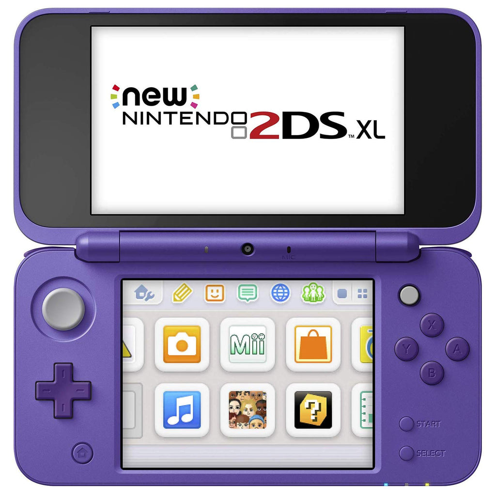 New Nintendo 2DS XL - Black + Turquoise With Mario Kart 7 Pre-installed - Nintendo 2DS