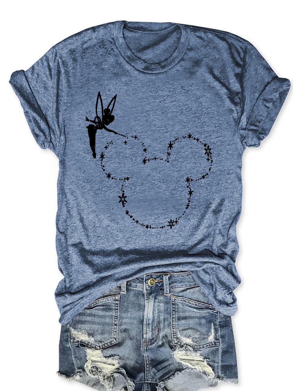 Magic Kingdom Castle Shirt Casual Vacation Holiday Short Sleeve Boho Clothes for Women Summer Cute Tops