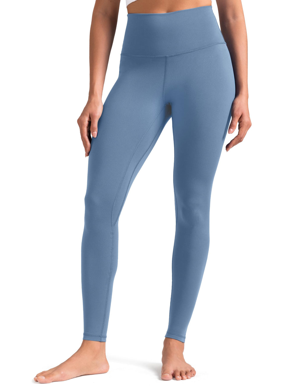 Colorfulkoala Women's High Waisted Tummy Control Workout Leggings Full Length Ultra Soft Yoga Pants 28"