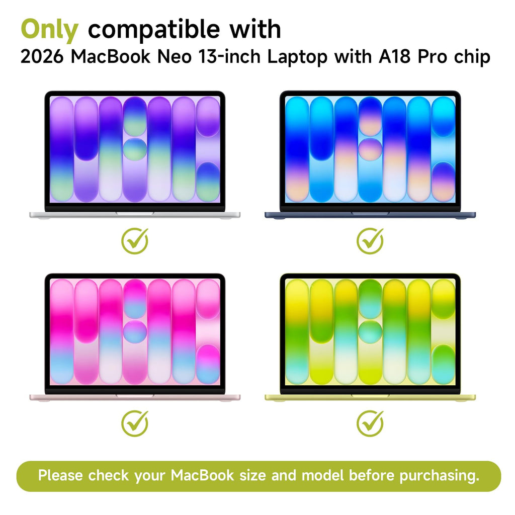 Paquete de 2 protectores de pantalla compatibles con MacBook Pro de 13 pulgadas (2016-2022 / M1, M2) y MacBook Air de 13 pulgadas (2018-2021 / M1), protector de pantalla antirreflejos, protector de