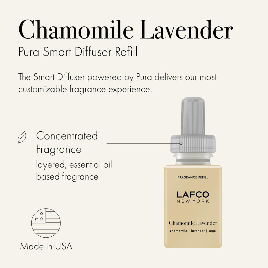 LAFCO New York Pura Smart Device Refill, Big Sky - Pack of 2 - Each Vial Delivers Up to 2 Weeks of Fragrance Life - Made in the USA