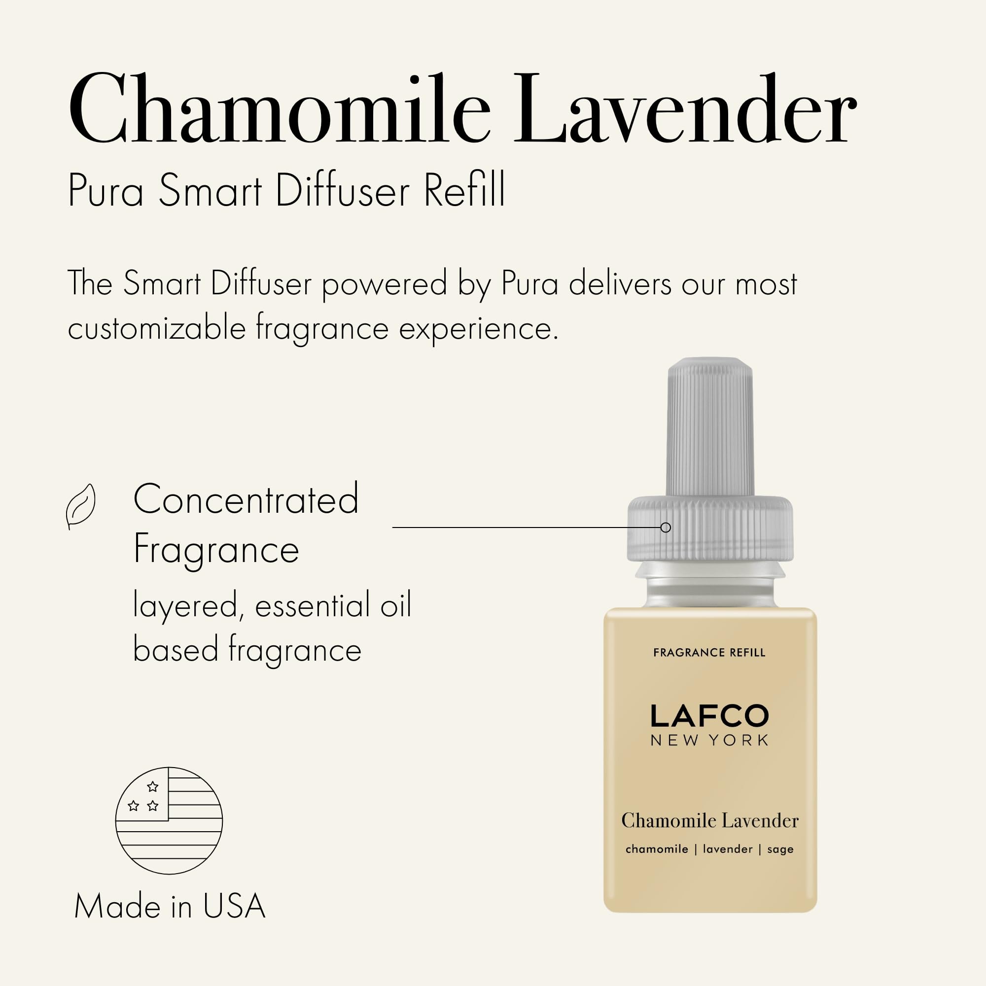 LAFCO New York Pura Smart Device Refill, Big Sky - Pack of 2 - Each Vial Delivers Up to 2 Weeks of Fragrance Life - Made in the USA