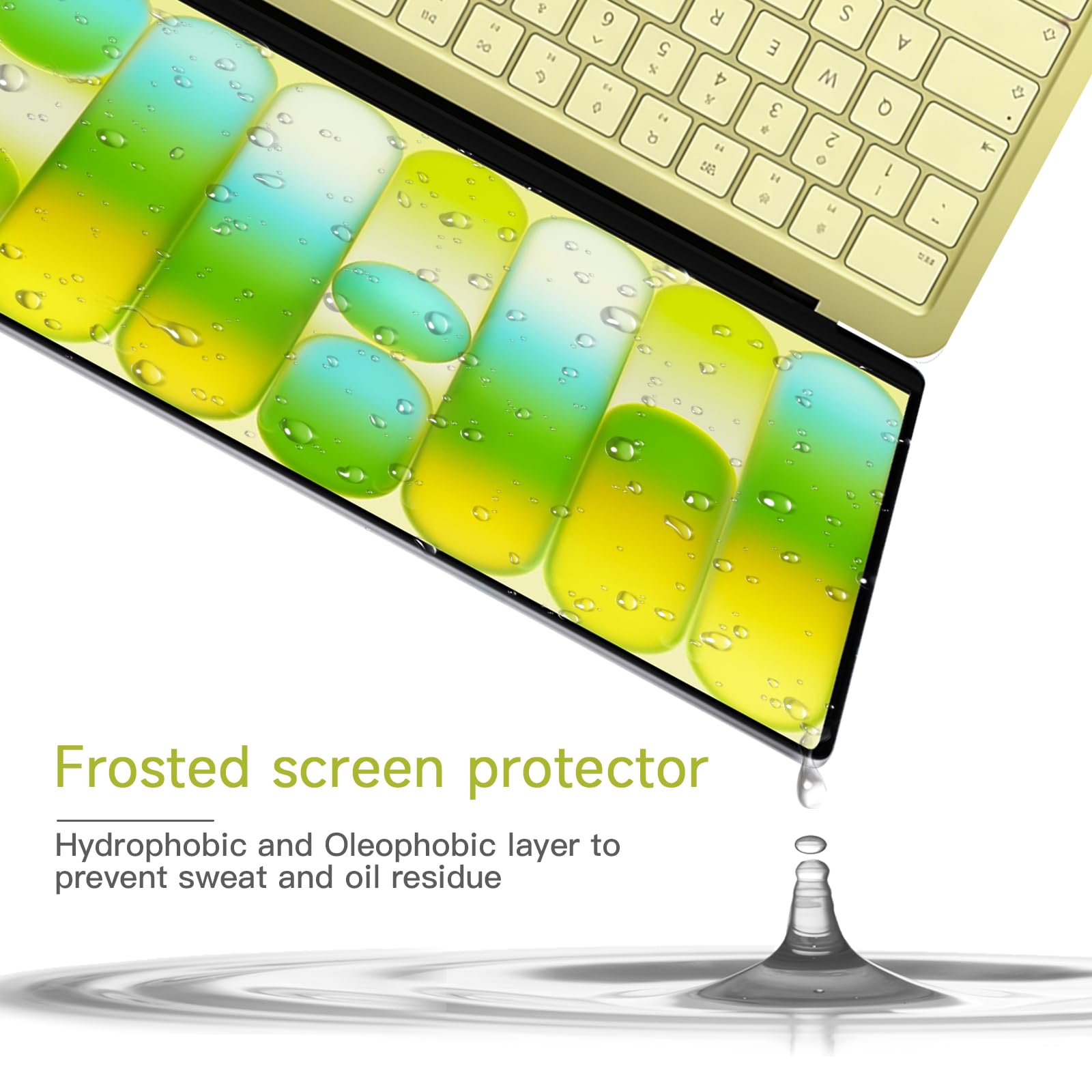 Paquete de 2 protectores de pantalla compatibles con MacBook Pro de 13 pulgadas (2016-2022 / M1, M2) y MacBook Air de 13 pulgadas (2018-2021 / M1), protector de pantalla antirreflejos, protector de