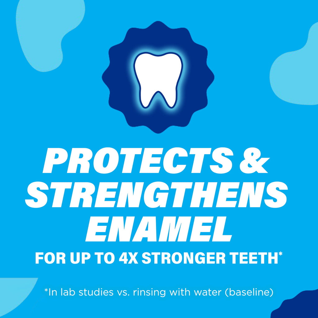 ACT Kids Anticavity Fluoride Mouthwash, Sugar & Alcohol Free Mouth Rinse Strengthens Teeth, Bubble Gum Blowout, 16.9 fl. oz.(Pack of 3)