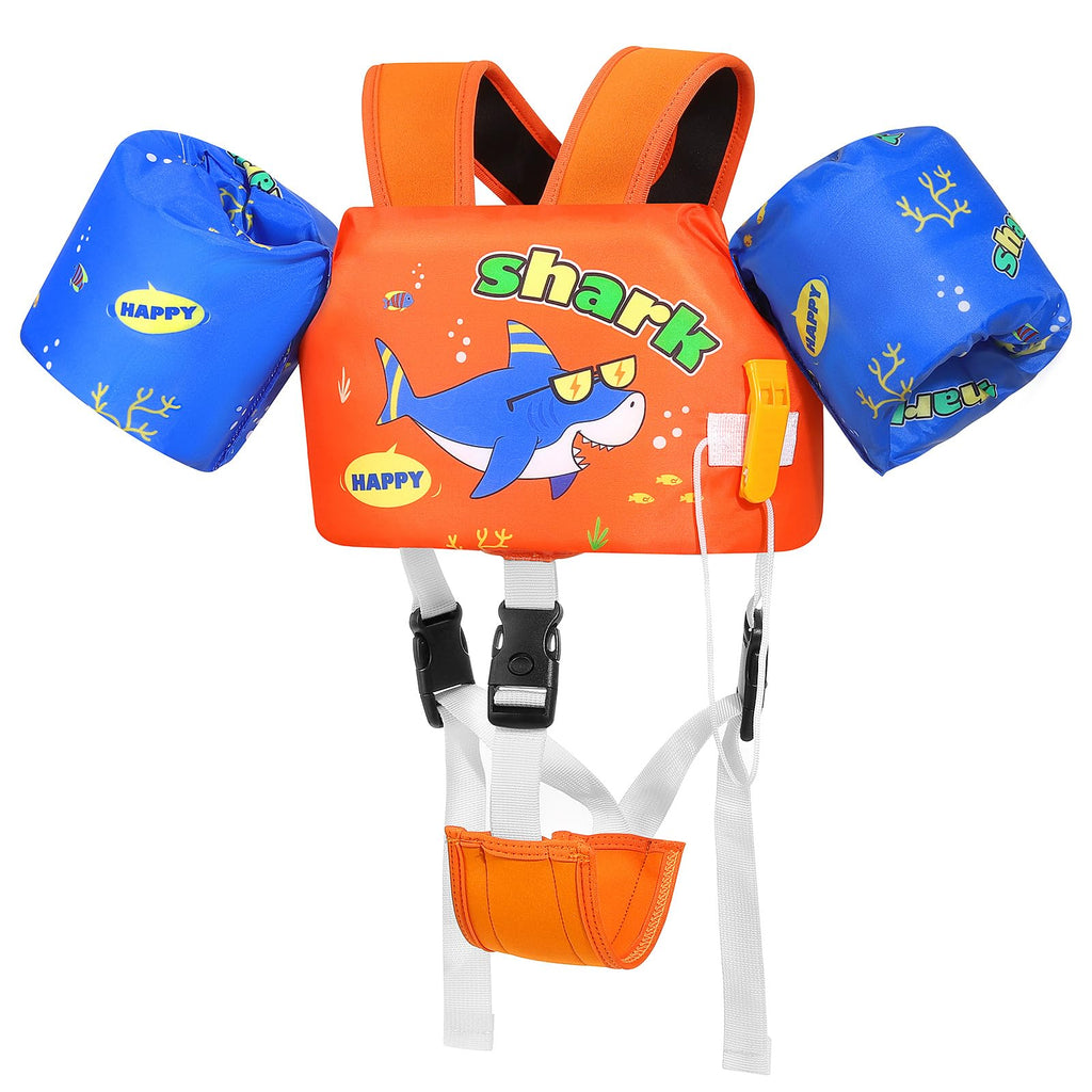 Moko Swim Arm Band for Kids 20-30-50 lbs, Cute Cartoon Toddler Swim Vest, Swimming Water Wings Pool Floaties Sleeve for Children Learn to Swim