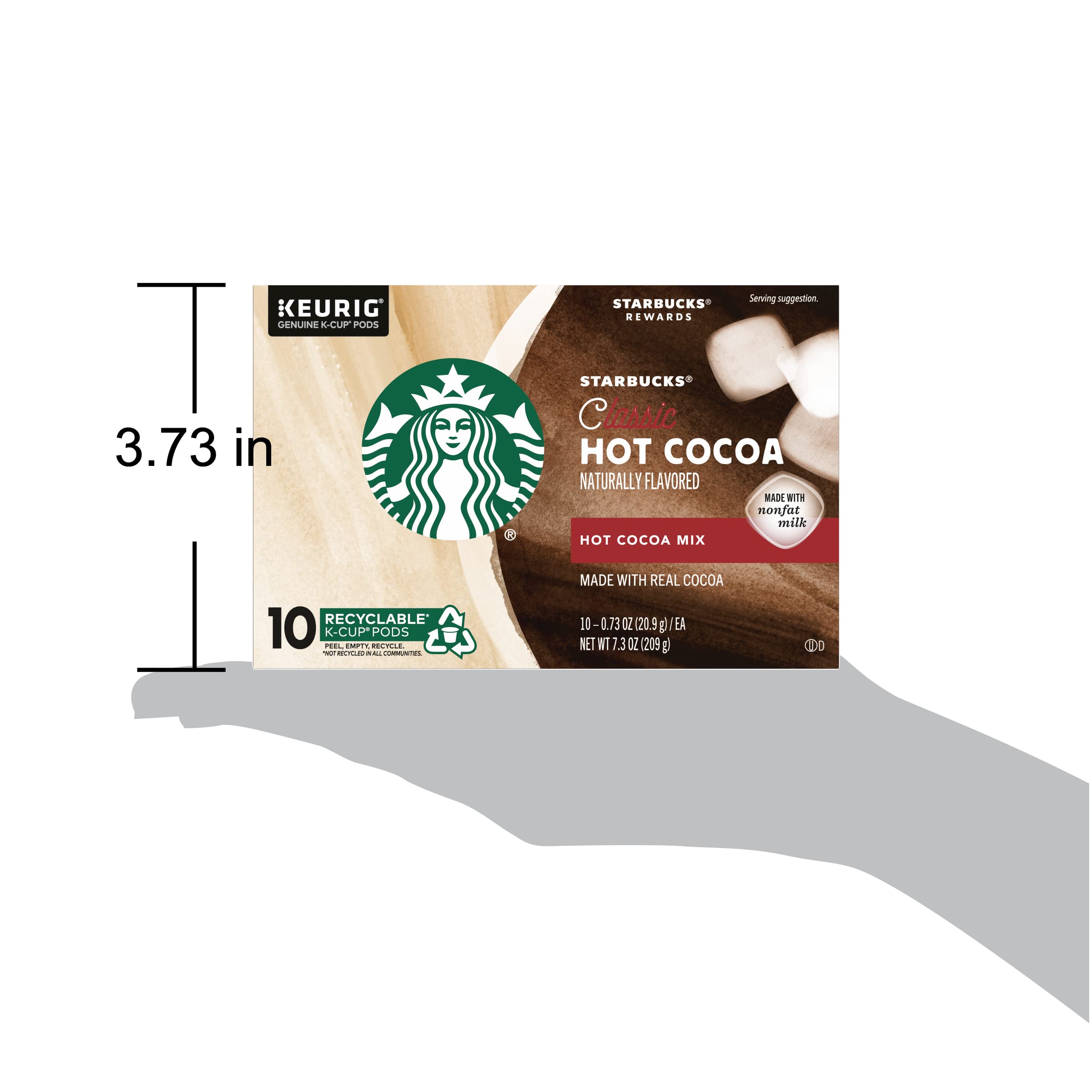 Starbucks Coffee K-Cup Variety Pack, 1 Cinnamon Dolce, 1 Hazelnut, 1 Mocha, 1 Cr�me Brulee, 1 Maple Pecan, 1 Caramel, 10 CT K-Cups, 1 CT