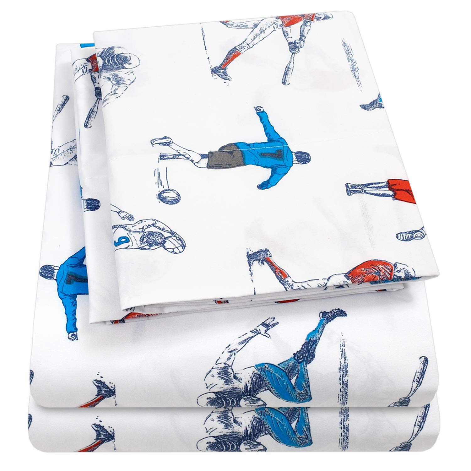 1500 Supreme Kids Bed Sheet Collection - Fun Colorful and Comfortable Boys and Girls Toddler Sheet Sets - Deep Pocket Wrinkle Free Soft and Cozy Bedding - Twin, Ballerinas
