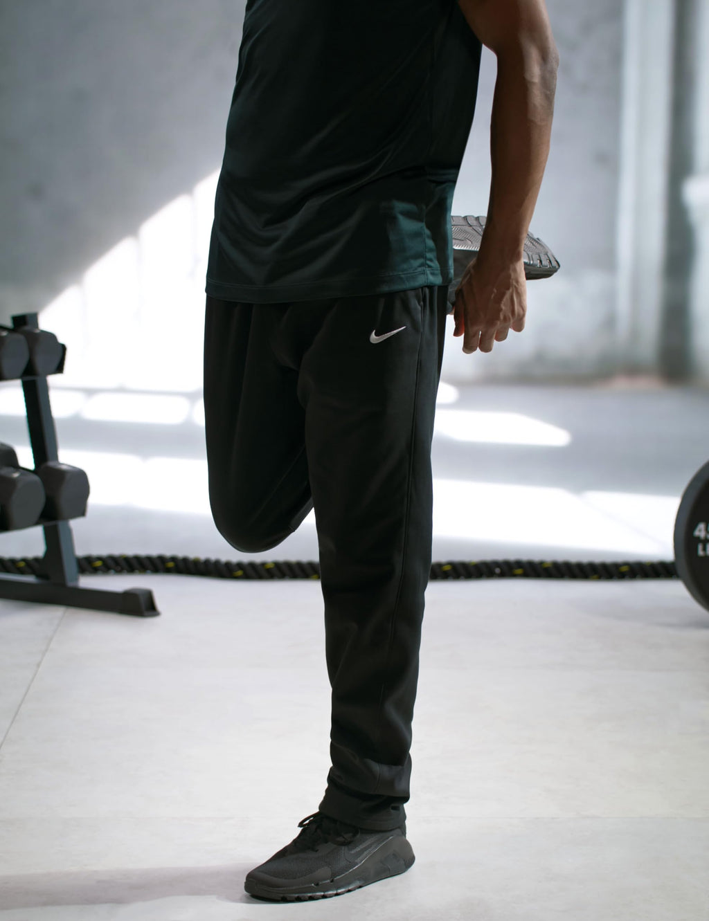Nike Men's Therma-Fit Open Hem Fitness Pants