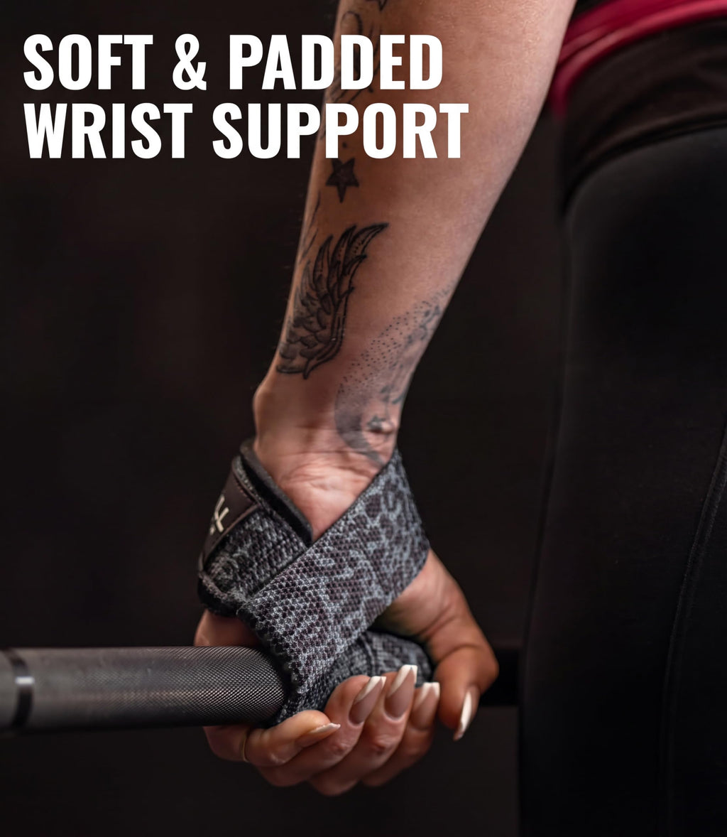Lifting Wrist Straps for Weightlifting (1 Pair) – Padded Lifting Straps for Deadlifts, Powerlifting, Strength Training & Bodybuilding – Gym Straps for Men & Women