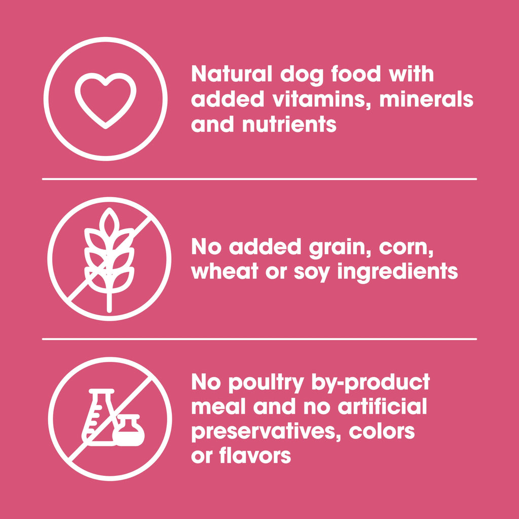 Nature's Recipe Grain Free Dry Dog Food, Salmon, Sweet Potato & Pumpkin Recipe, 4 lb. Bag