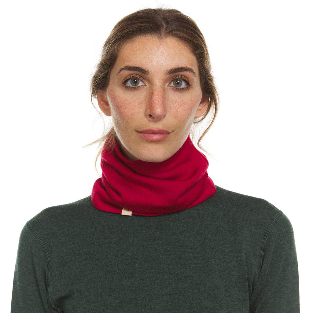 100% Merino Wool - Midweight Neck Gaiter - Skiing Neck Warmer - Winter Face Mask - Multipurpose Headwear