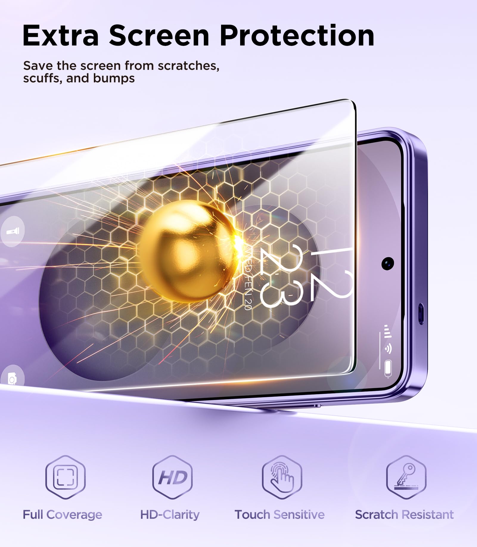 Magnetic Case Compatible with Samsung Galaxy S25 Ultra,Compatible with MagSafe,[Full Camera Protection][Screen Protector] Shockproof Plating Clear Phone Cover for Galaxy S25 Ultra(Black/Clear)