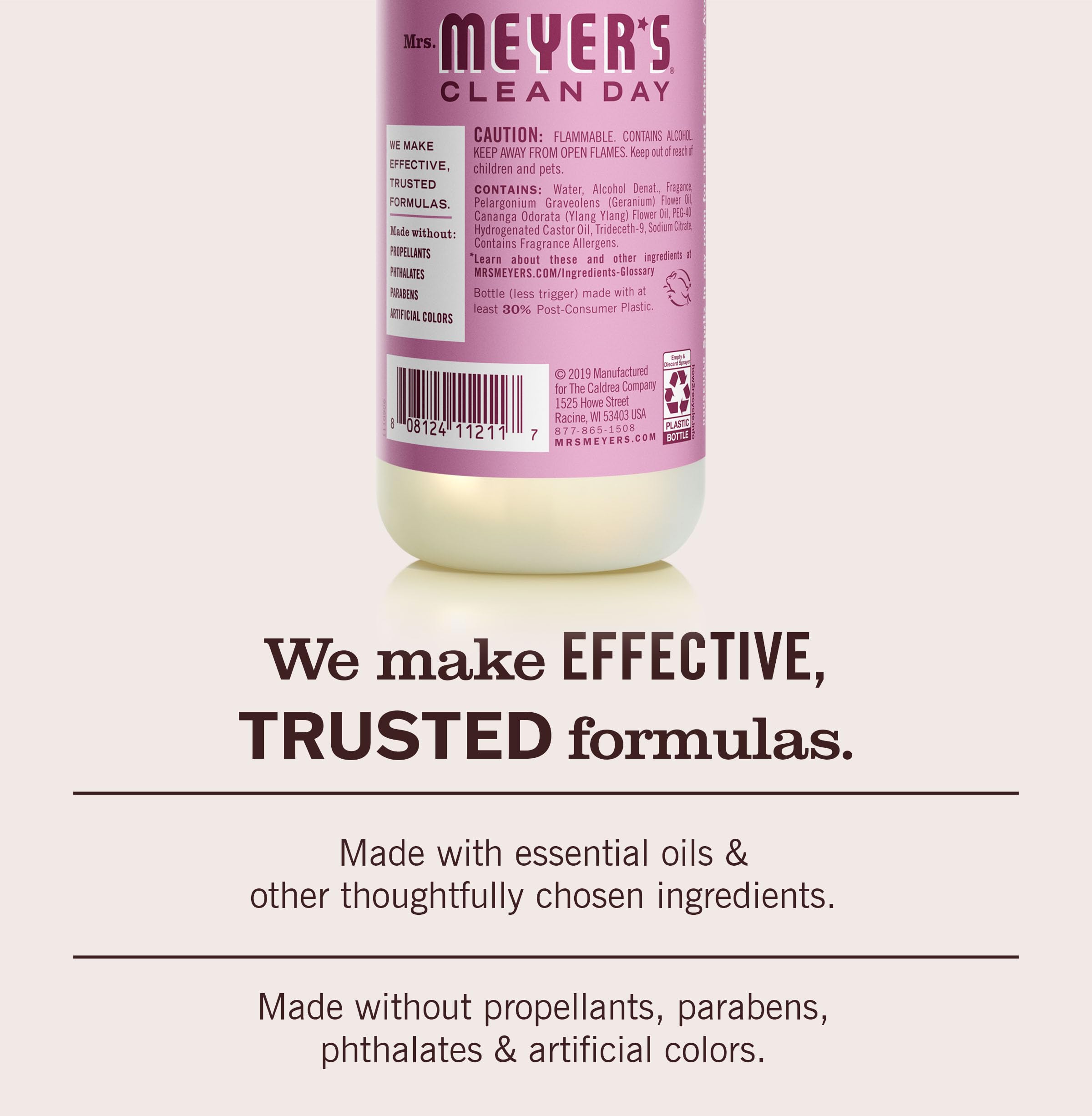 MRS. MEYER'S CLEAN DAY Liquid Hand Soap Fall Seasonal Variety, 1 Acorn Spice, 1 Mum, 1 Apple Cider, 1 Lemon Verbena, 1 Basil, 1 Lavender, 12.5 OZ Each, (1 Variety Pack)