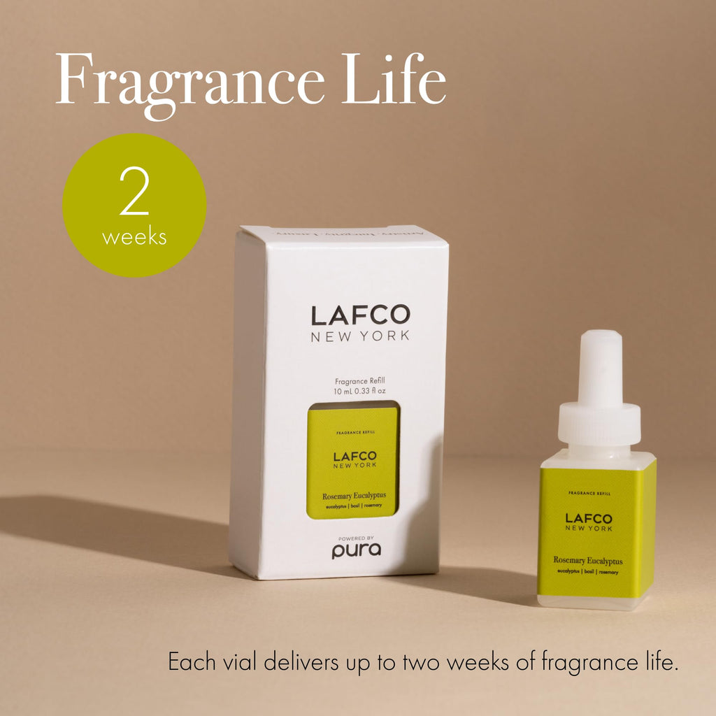 LAFCO New York Pura Smart Device Refill, Big Sky - Pack of 2 - Each Vial Delivers Up to 2 Weeks of Fragrance Life - Made in the USA