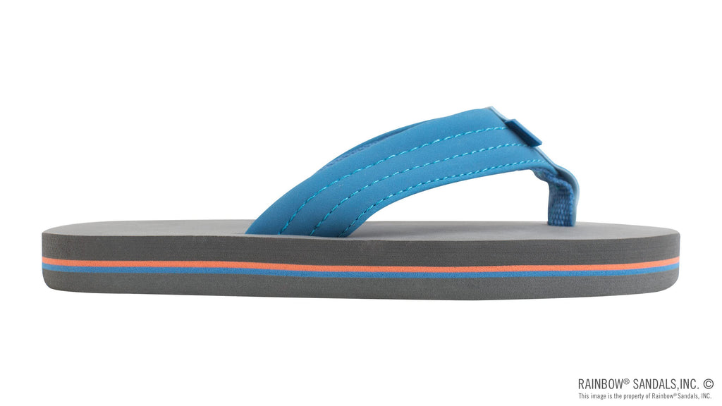 Rainbow Sandals Kid's Grombow's Soft Top Rubber w/Neoprene Strap and Backstrap