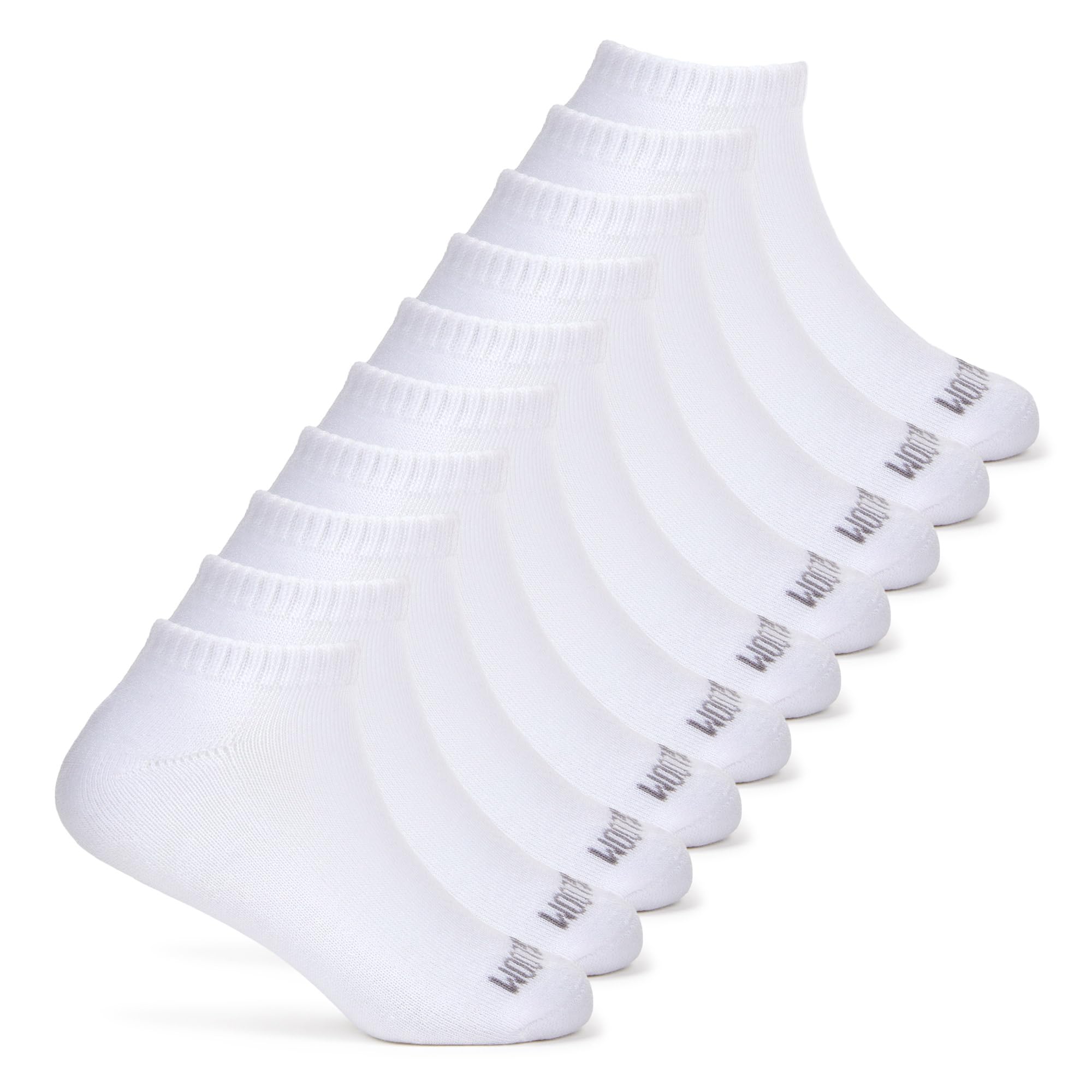 Fruit of the Loom Girl's Everyday Essential Soft Cushion Socks