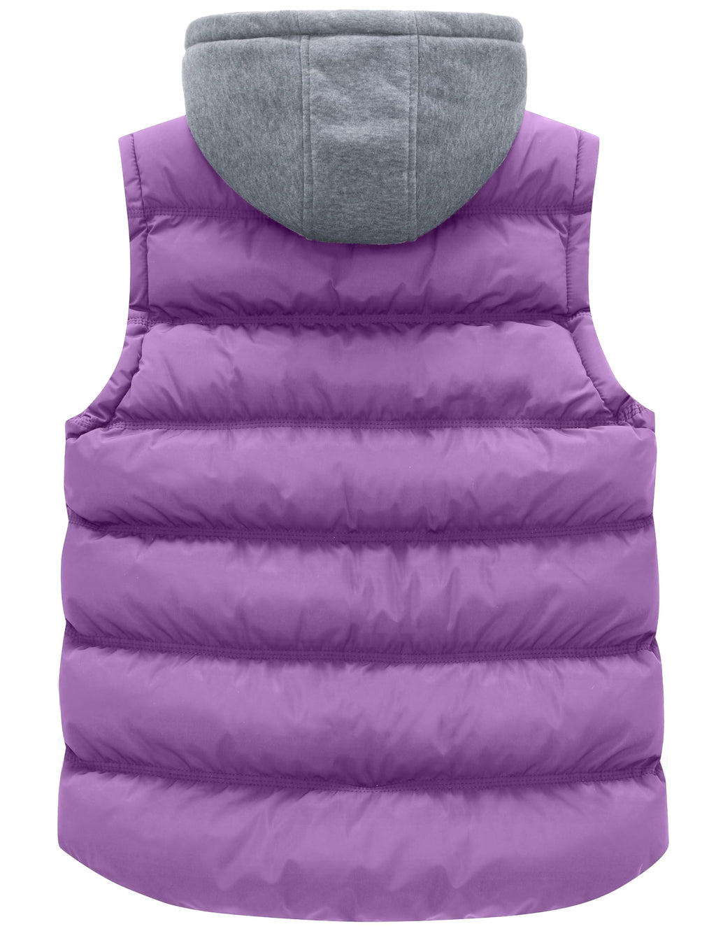 Wantdo Women's Quilted Puffer Vest Thicken Warm Winter Coat with Removable Hood