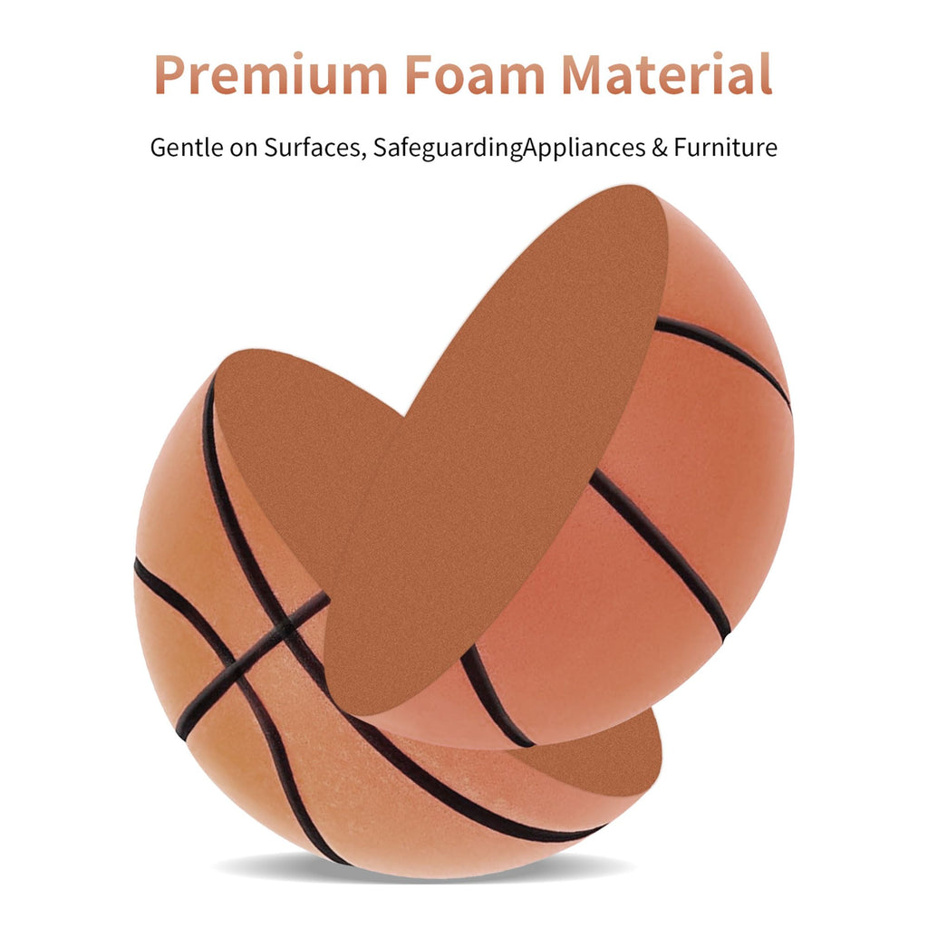 Silent Basketball, 2026 New Silent Basketball, Silent Basketballs Dribbling Indoor, No Noise Basketballs for Various Indoor Activities
