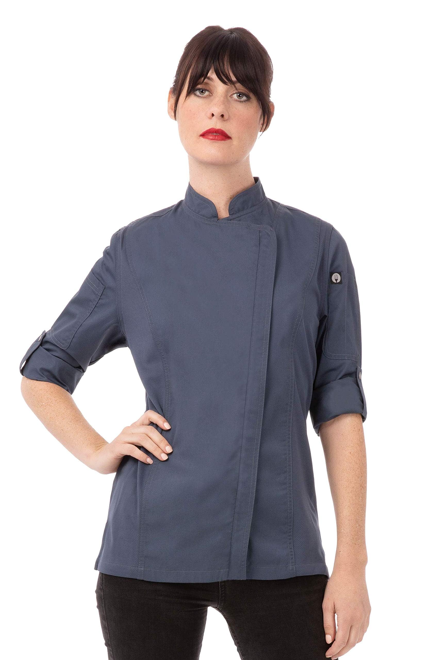 Chef Works Women's Hartford Cool Vent Chef Coat