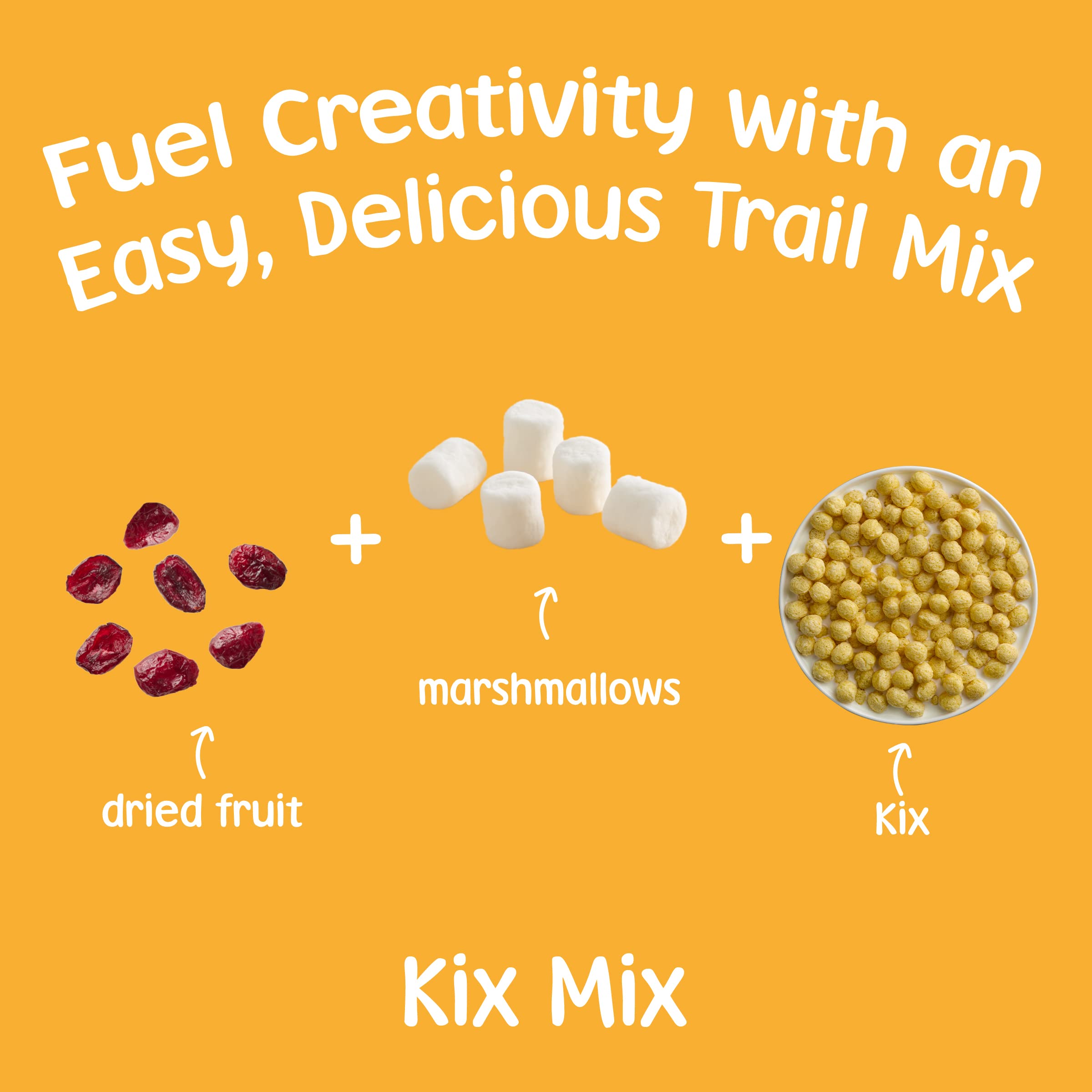 Kix Whole Grain Breakfast Cereal, Crispy Corn Cereal Puffs, 12 oz