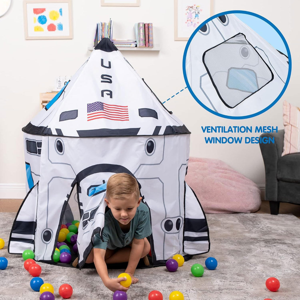 JOYIN Dinosaur Play Tent for Kids, Pop Up Play Tent for Boys & Girls, Kids Indoor Outdoor Dinosaur Playhouse Tent Set for Toddlers Birthday