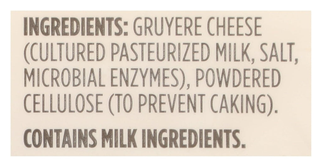 365 by Whole Foods Market Gruyere Shredded Cheese, 8 OZ