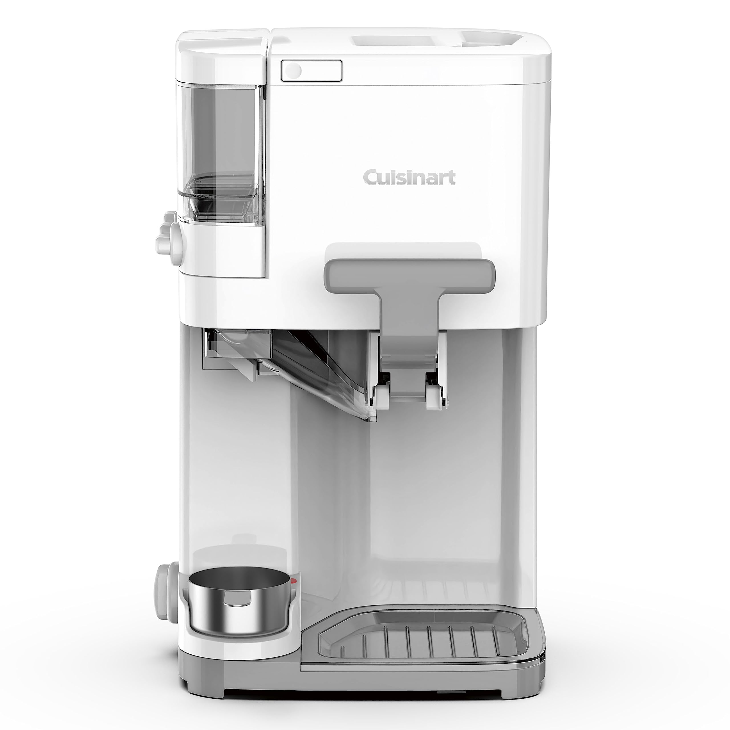 Cuisinart Ice Cream Maker Machine, 2-Quart Stainless Steel Frozen Yogurt, Gelato, Sorbet, Ready in 20 Minutes, LCD Screen and Timer (ICE-70C)