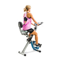 XTERRA Fitness Folding Exercise Bike, 225 LB Weight Capacity
