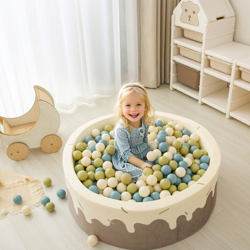 GOGOSO Playpen Balls for GirlsToddlers for Playhouse, Baby Pool, Play Ball Fun Centers, for Babies, Kids, Toddlers 1-3, Phthalate Free BPA Free 100pcs